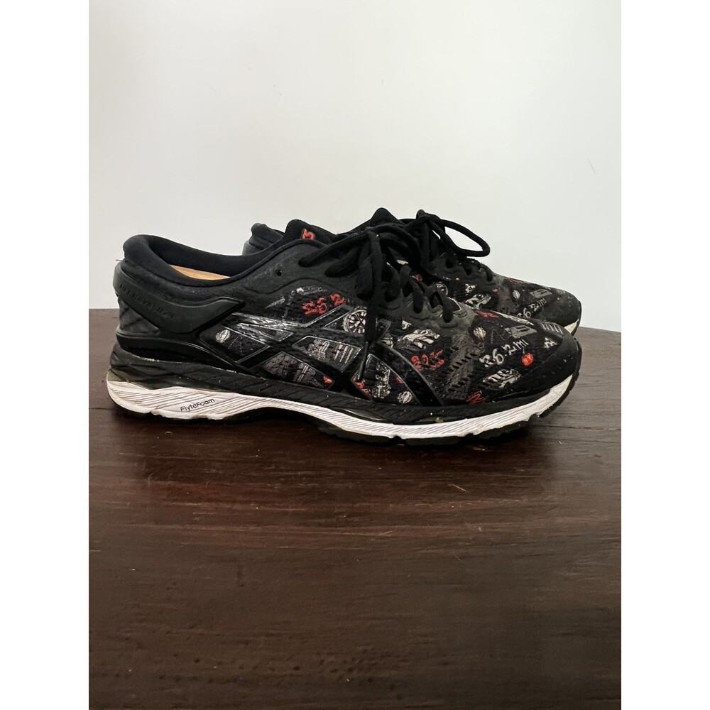 Asics Shoes Mens 7.5, Women 9, gel kayano 24 new york marathon 2017 Pizza